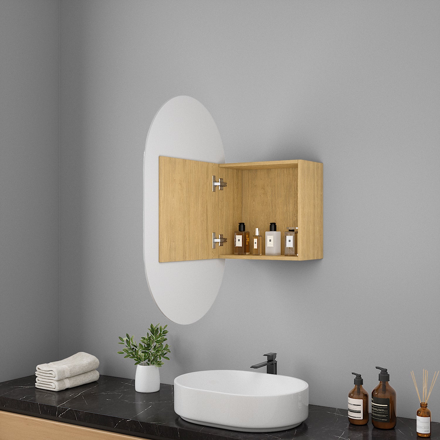 Mirror Cabinet Stream (50 cm)