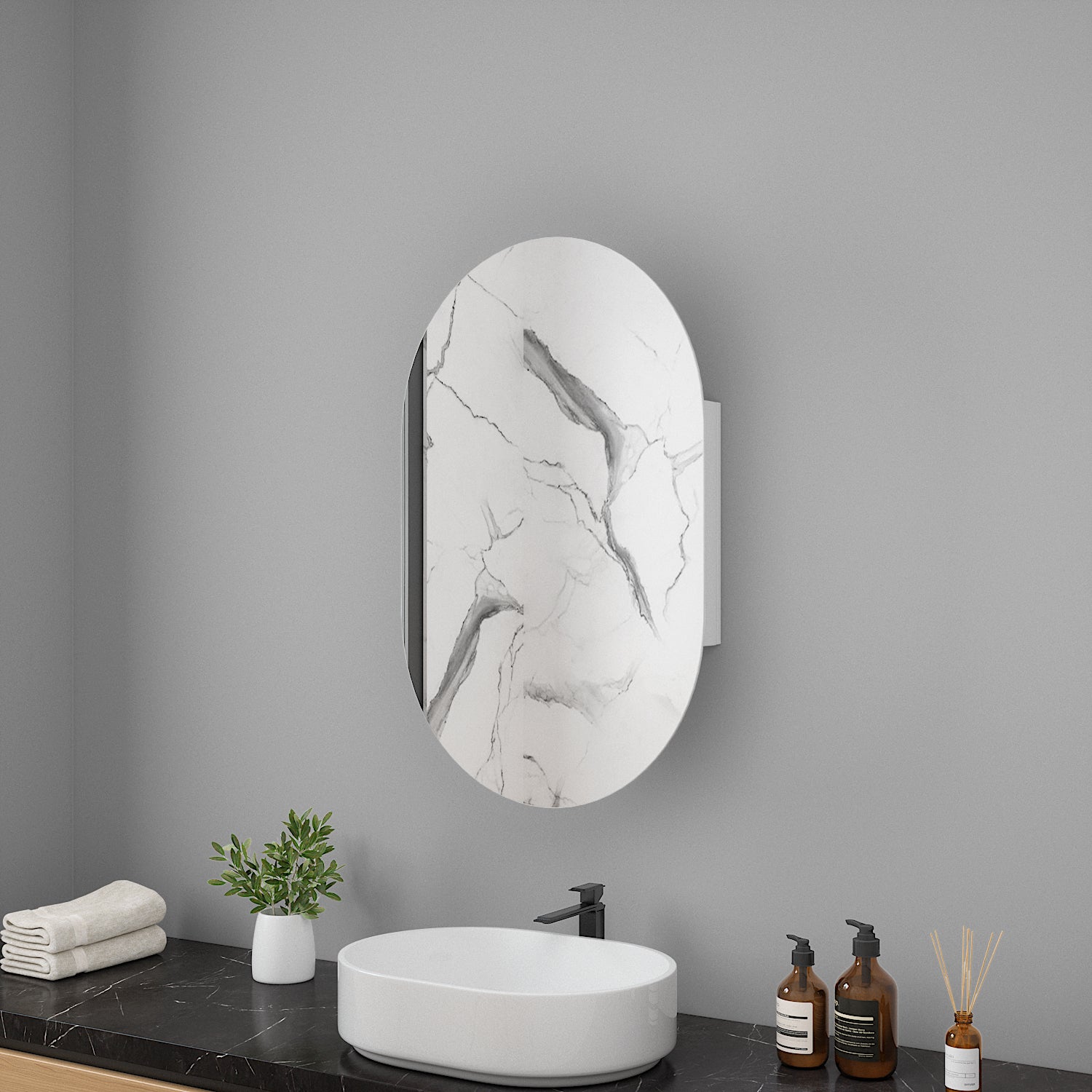 Mirror Cabinet Stream (50 cm)