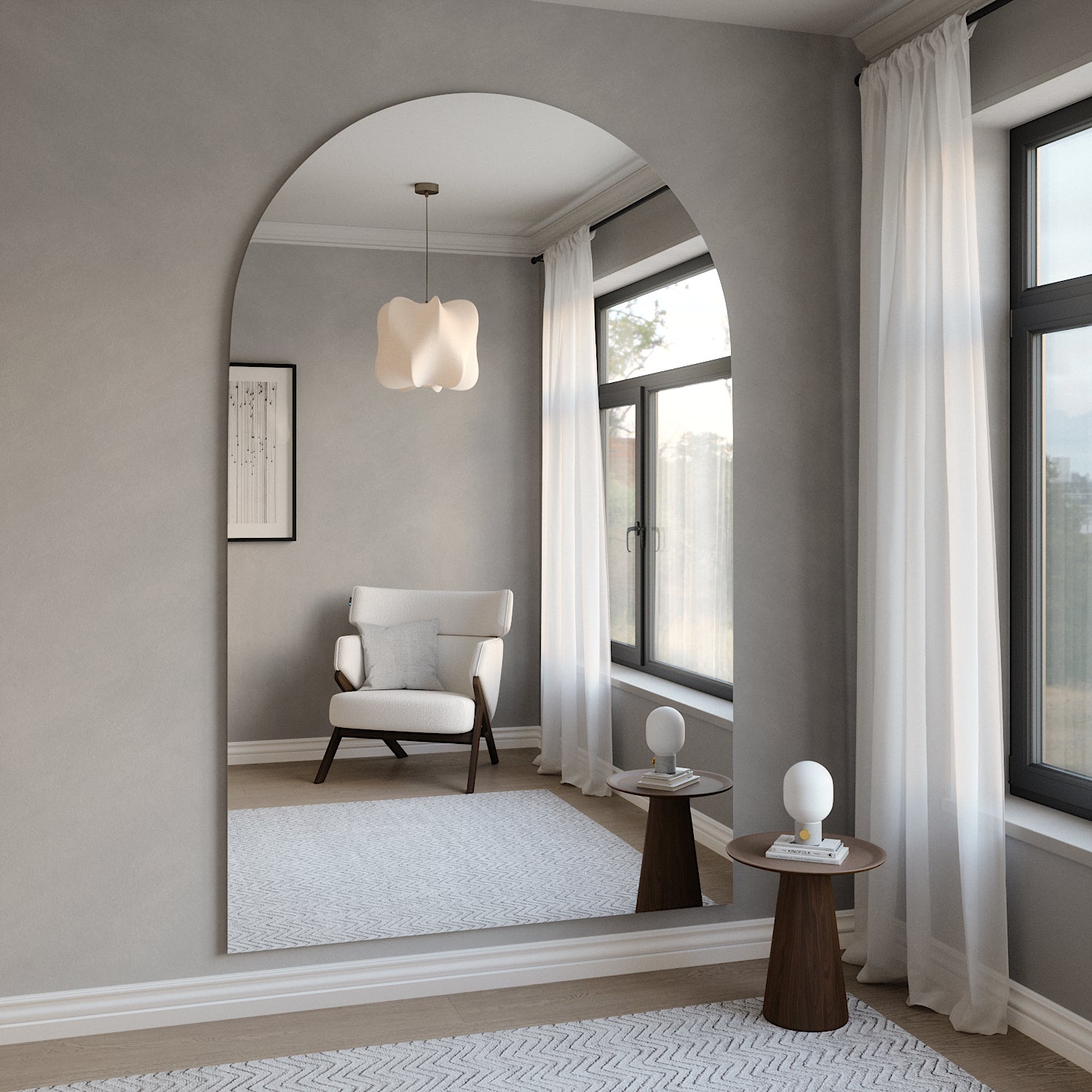 Kaari - Extra-Large Arch Mirror (150x215cm)