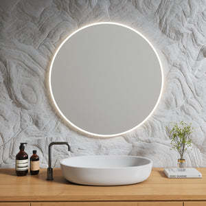 Full Lux Rund LED-spegel (80 cm)