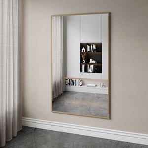 Slimline - Full Length Mirror With Birch Frame (100x170cm)