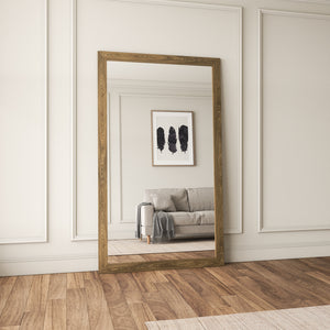 Spiegel mit Holzrahmen L (110x210cm)