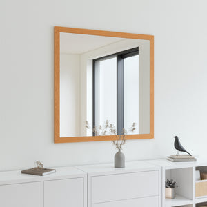 Spiegel mit Holzrahmen M (100x100cm)