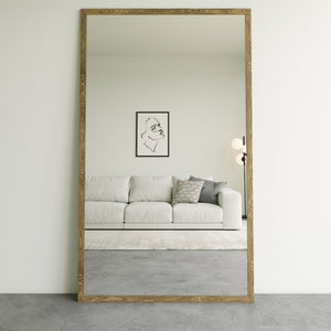Spiegel mit Holzrahmen M (110x210cm)