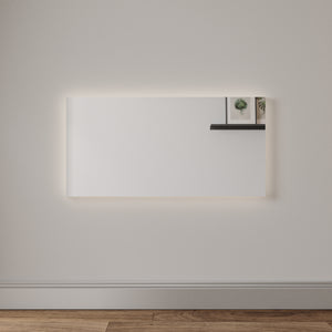 Rechteckiger Spiegel mit Beleuchtung(120x60cm)