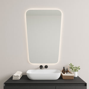 Retro Style Mirror With Lights (80x120cm)