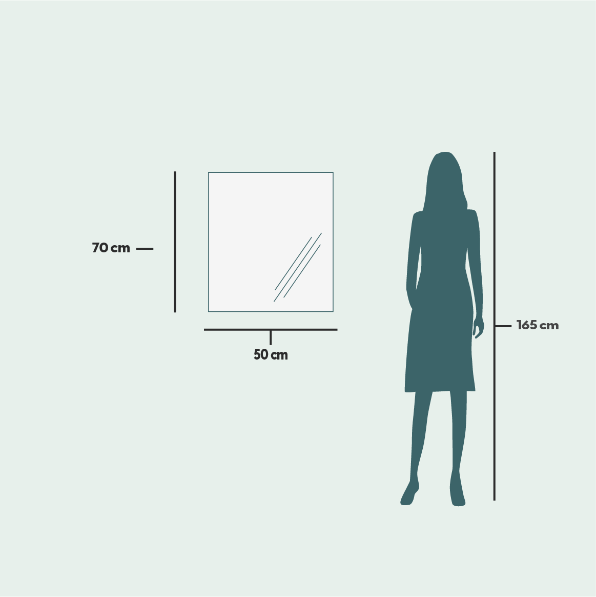 A-frame stand (50x70 cm)