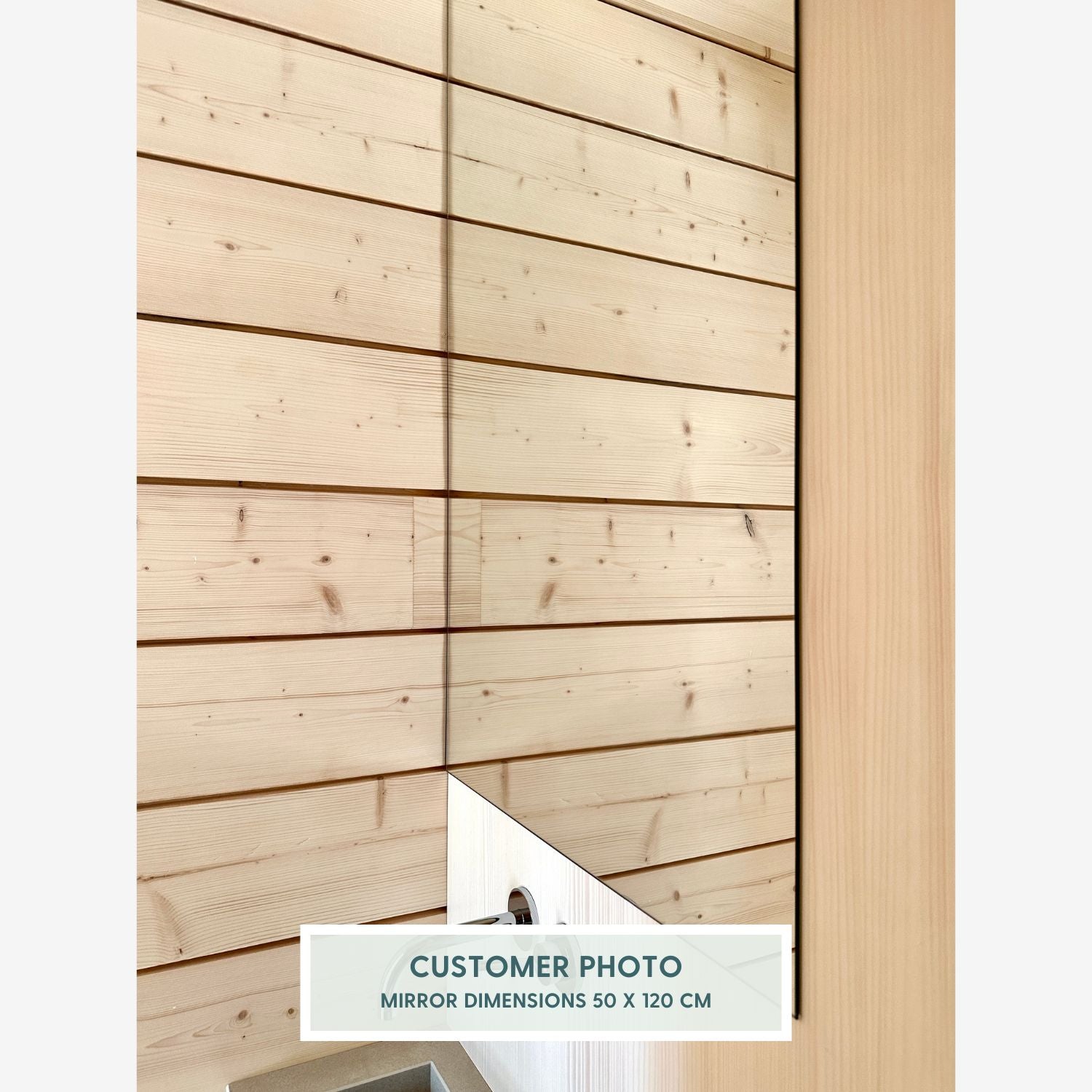 Basic wall mirror (120x120 cm)