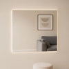 Rectangular mirror with LED lights (120x120 cm)