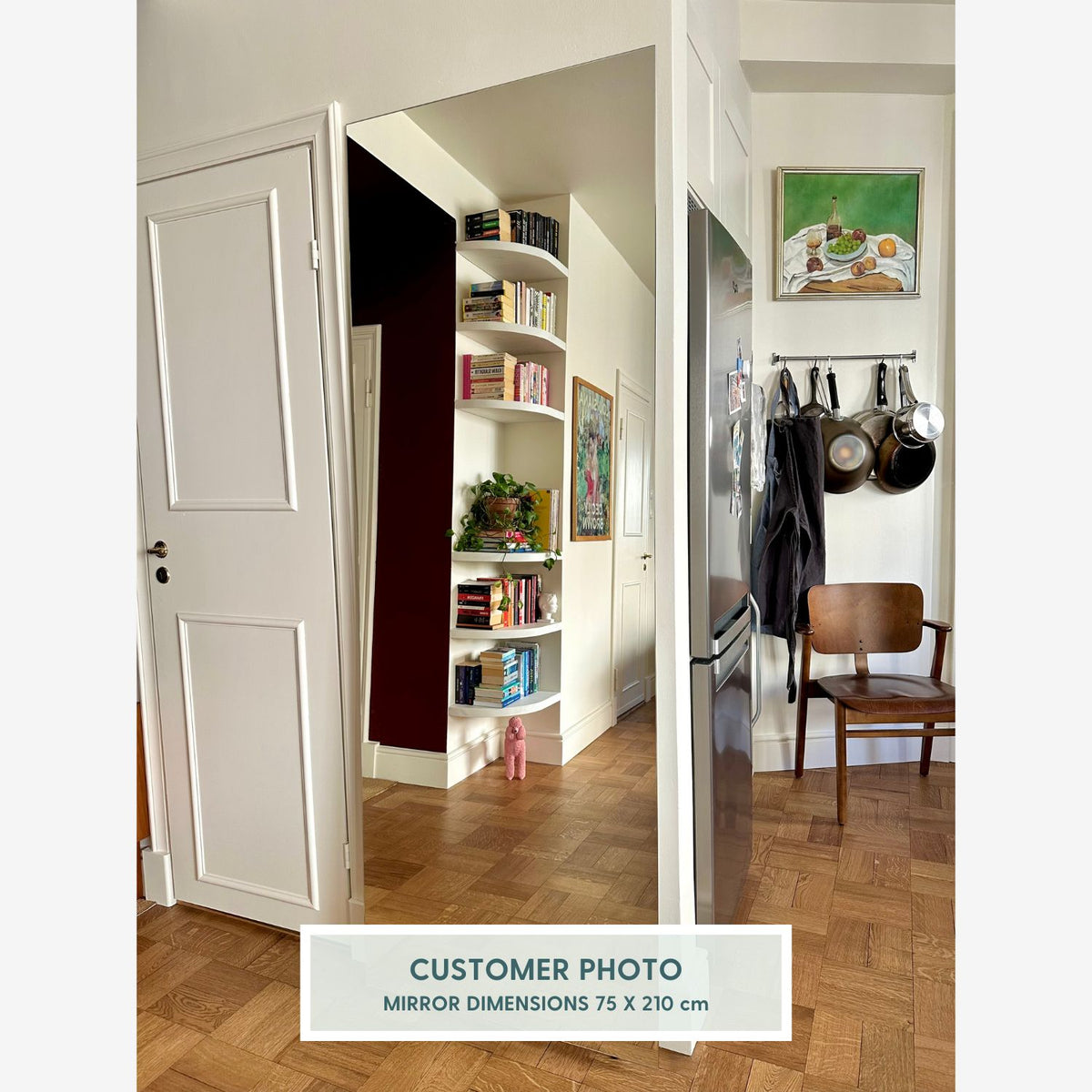 Basic wall mirror (140x100cm)