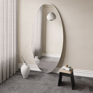 Large Full Length Oval Mirror (90x190 cm)
