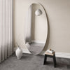 Large Full Length Oval Mirror (90x190 cm)