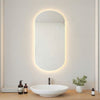 Stream wall mirror with LED lights (50x80 cm)