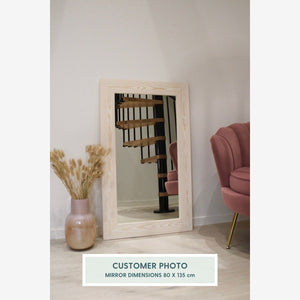 Wooden Mirror L (50x200cm)