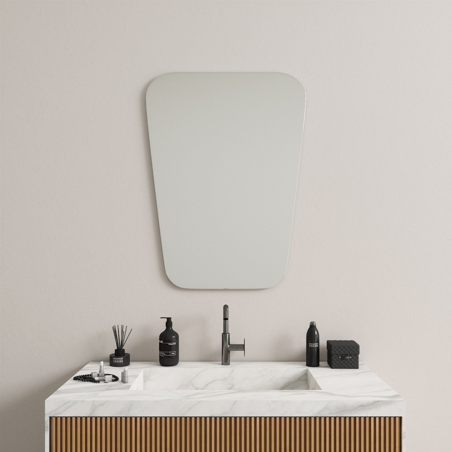 Retro wall mirror (60x80cm)