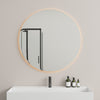 Round Mirror With LED-Lights (100cm)