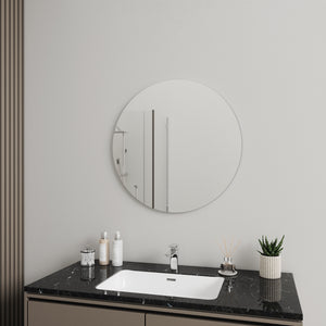 Round wall mirror (80cm)