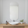 Rounded corner wall mirror (60x130cm)