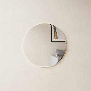 Round Mirror With LED-Lights Neutral 4000K (60cm)