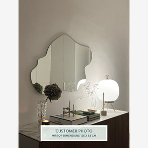 Island - Frameless Mirror With Backlight (125x83cm)