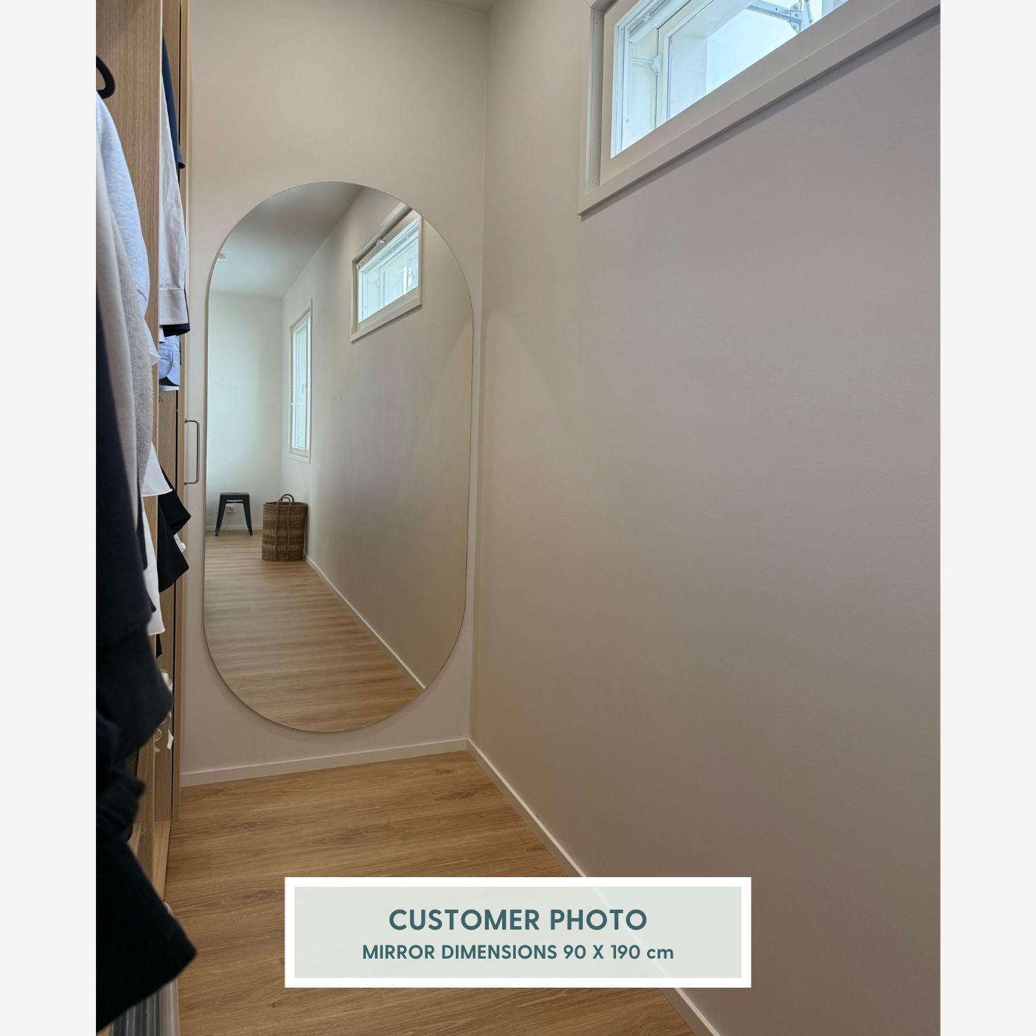 Full-Length Stream Mirror (90x190cm)