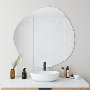 Stone wall mirror (120x120cm)