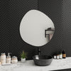 Stone wall mirror (80x80cm)