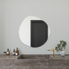 Stone wall mirror (90x90cm)