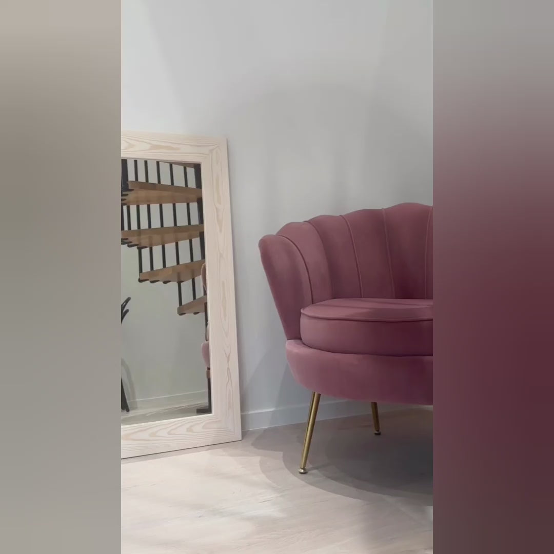 Load video: Wooden Mirror L (50x200cm)