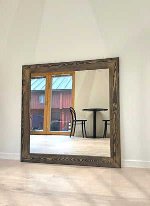 Spiegel mit Holzrahmen L (80x135cm)